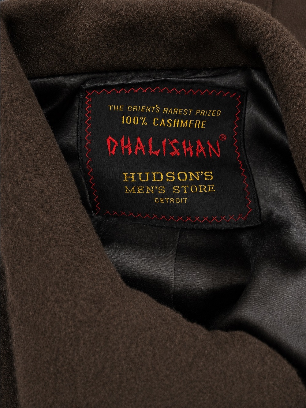 DHALISHAN RARE Authentic 1960’s Vintage Collectible 100% Cashmere Coat, Large - Picture 7 of 7